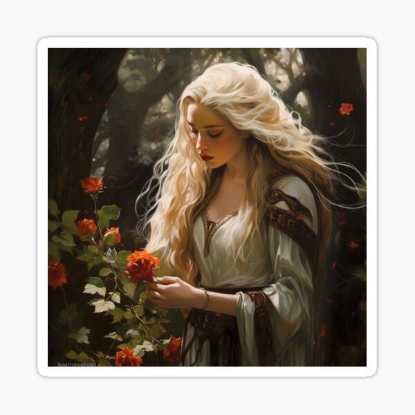 Ethereal Bloom Sticker