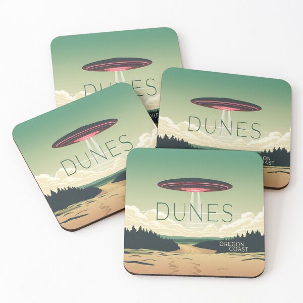 Item preview, UFO Over Dunes designed and sold by Valley42Designs.