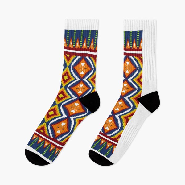 Item preview, Beautiful geometric ikat pattern stripes designed and sold by NarongStocker37.