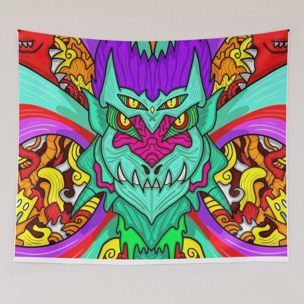Item preview, Dragon face designed and sold by Aiyinyangart.