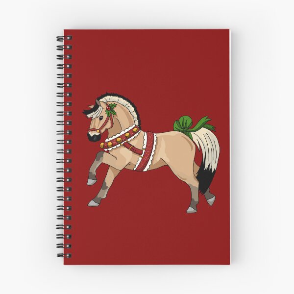 Item preview, Christmas Fjord horse designed and sold by christmas-lady.