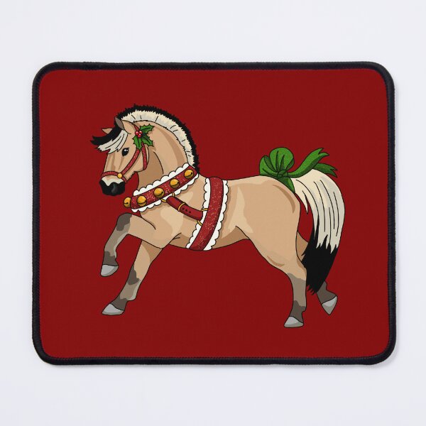 Item preview, Christmas Fjord horse designed and sold by christmas-lady.