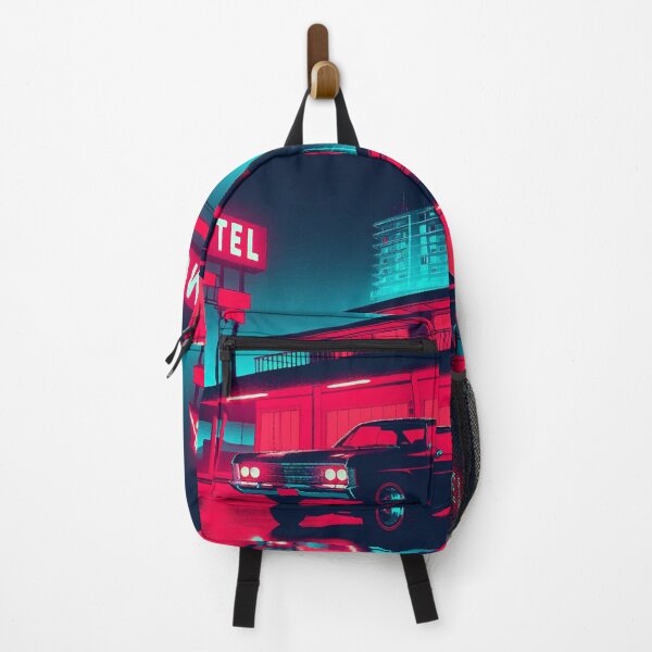 Item preview, Neo noir Sedan and Night Motel [neon noir aesthetic] designed and sold by RESToRAPTOR.