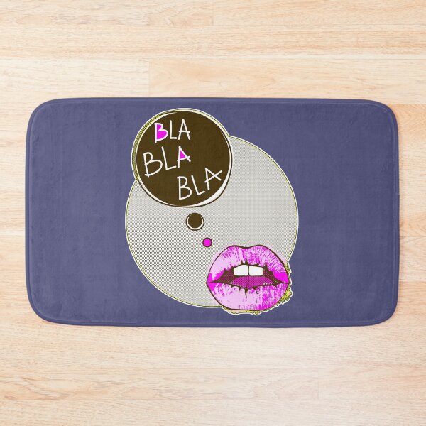 Item preview, "Mouthing Off" Blah Blah Blah Pop art Vector designed and sold by 247Trends.
