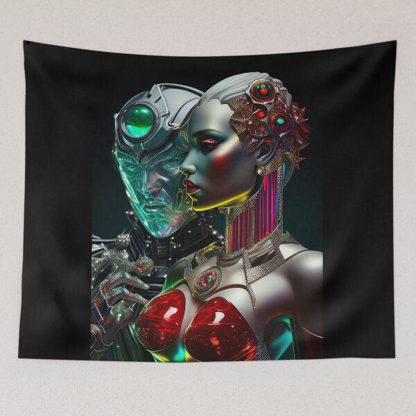Item preview, Robotic love t-shirt 6 designed and sold by Mickeymouse2023.