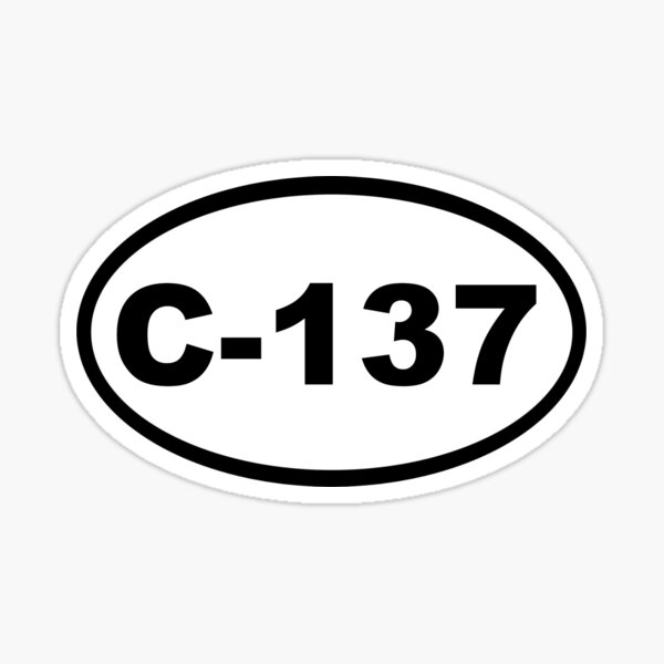 C-137 Sticker