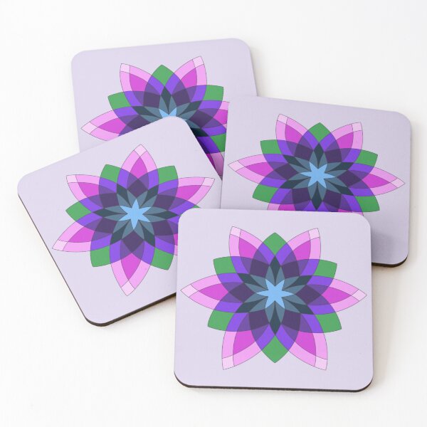 Item preview, Geometric Flower designed and sold by Thiatereika.