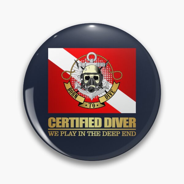 Item preview, Certified Diver (BTD) designed and sold by curranmorgan.