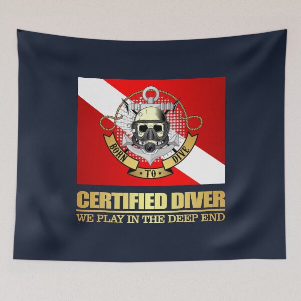 Item preview, Certified Diver (BTD) designed and sold by curranmorgan.