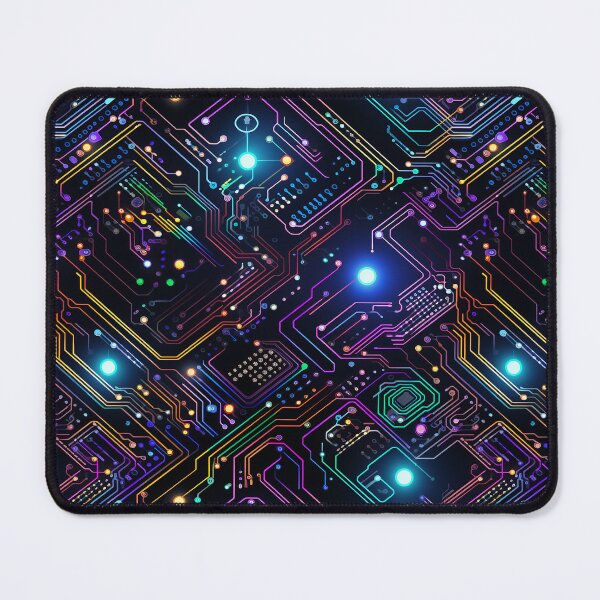 Item preview, Rainbow Circuit Board Technology Electronic Pattern designed and sold by NikkofTime.