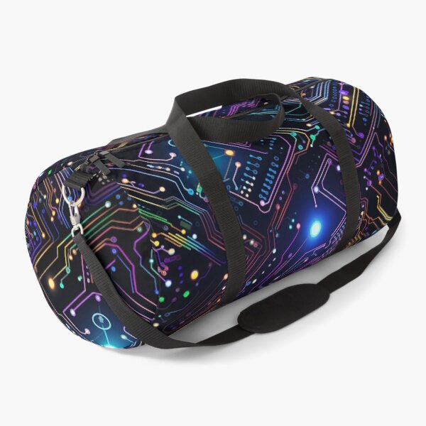Item preview, Rainbow Circuit Board Technology Electronic Pattern designed and sold by NikkofTime.