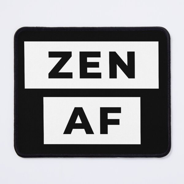 Item preview, Zen AF Yoga T-Shirt designed and sold by Turie.