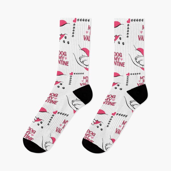 Item preview, My Dog Is My Valentine  designed and sold by MadeByJadex.