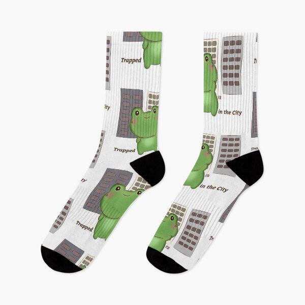 Item preview, Frog | Cute Frog - Frog lover -Trapped in the City designed and sold by FennyWijayaMomo.