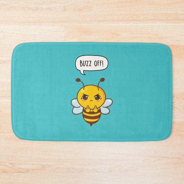 Item preview, Buzz Off! - Funny Bee Pun designed and sold by LEFDDesigns.