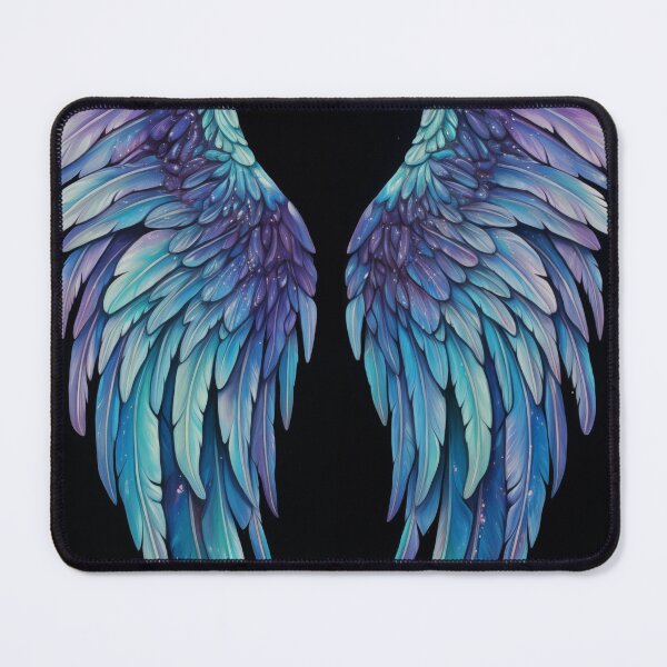 Item preview, Divine Angel wings in blues and purples. designed and sold by ArtbyJanineTate.