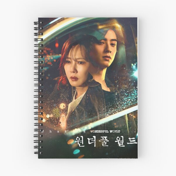 Artikelvorschau, Kdrama „Wunderbare Welt“. entworfen und verkauft von Mydramalist.