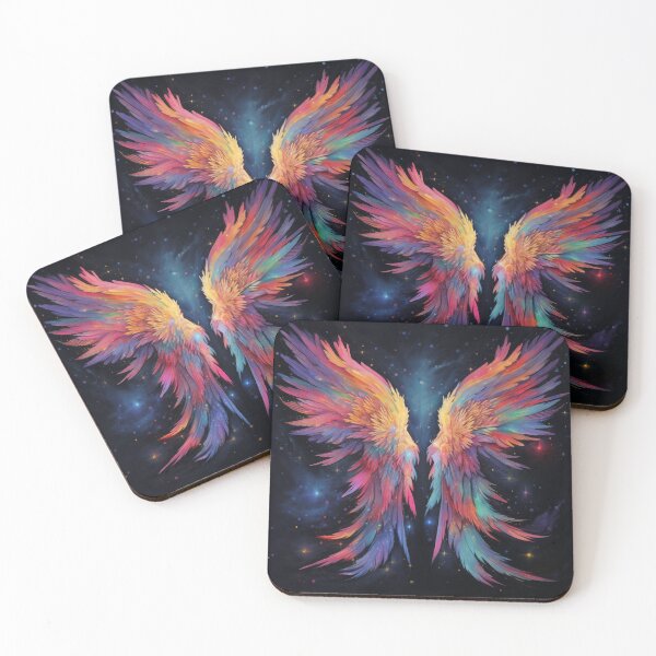 Item preview, Divine rainbow Angel wings. designed and sold by ArtbyJanineTate.