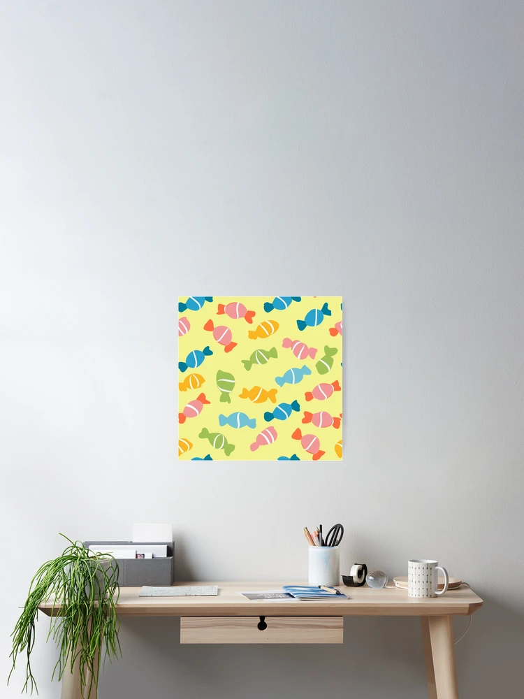 Thumbnail 2 of 3, Poster, Candy Pattern designed and sold by RiawsShop.