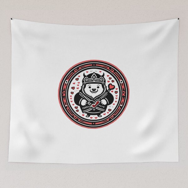 Item preview, Valentine Viking Bear designed and sold by KramRadgosta.