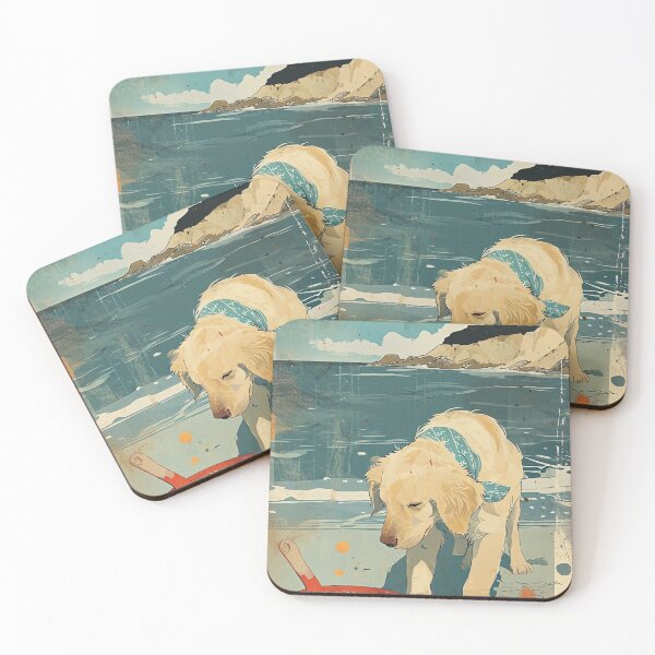 Item preview, Friendly Beach Dog designed and sold by cute-animals99.