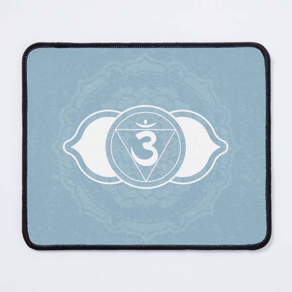 Item preview, Third Eye Chakra Mandala - Sky + Snow designed and sold by Irene Estelle.