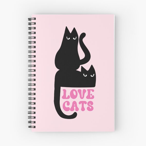 Item preview, Cute grumpy Love Cats designed and sold by marni graphics.