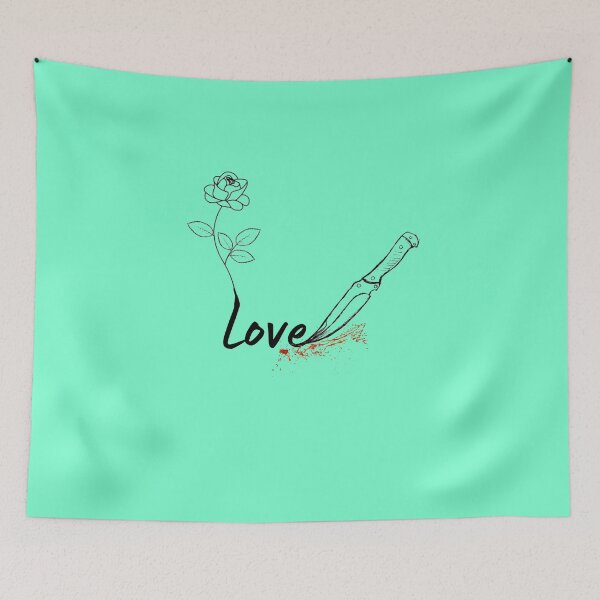 Item preview, Love - Rose and Knife designed and sold by RayAndDice.