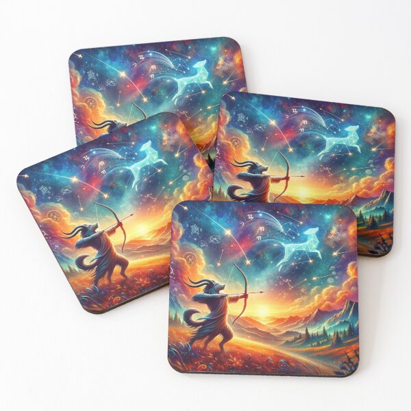 Item preview, Sagittarius: Cosmic Canine of Freedom designed and sold by ZodiBlend.