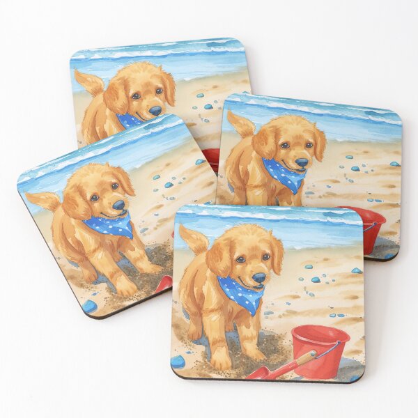 Item preview, Happy Digging Dog designed and sold by cute-animals99.