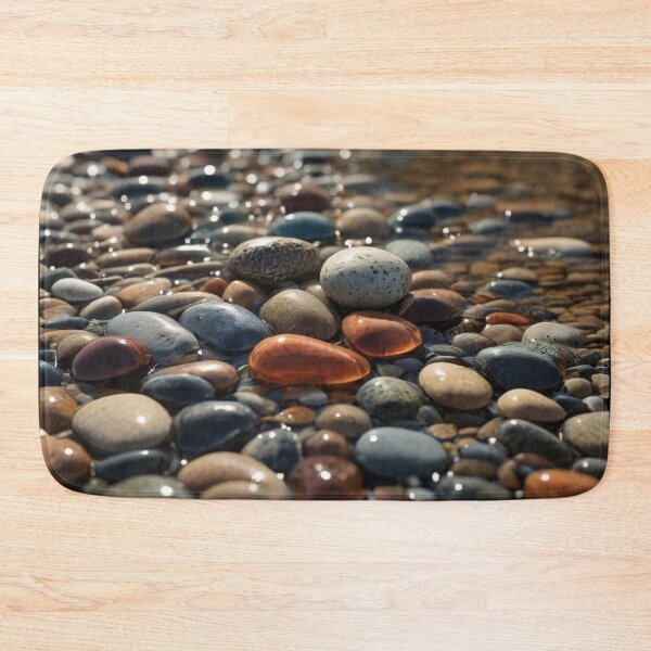 Item preview, Colour full pebbles on river designed and sold by nightspeed.