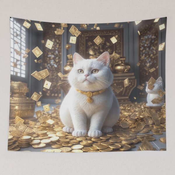 Item preview, rich lucky cat designed and sold by piakestore.