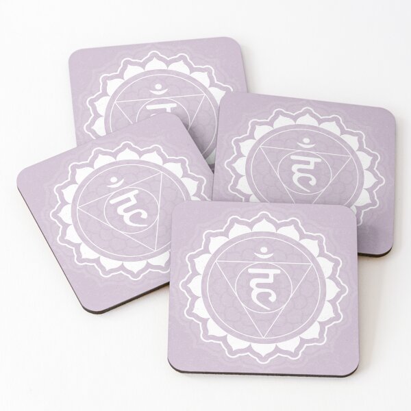 Item preview, Throat Chakra Mandala - Dust + Snow designed and sold by Irene Estelle.