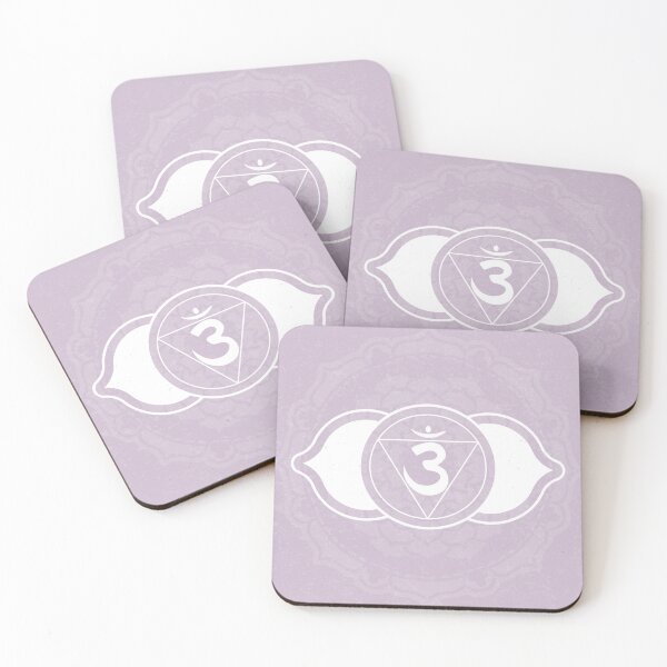 Item preview, Third Eye Chakra Mandala - Dust + Snow designed and sold by Irene Estelle.