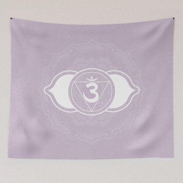 Item preview, Third Eye Chakra Mandala - Dust + Snow designed and sold by Irene Estelle.