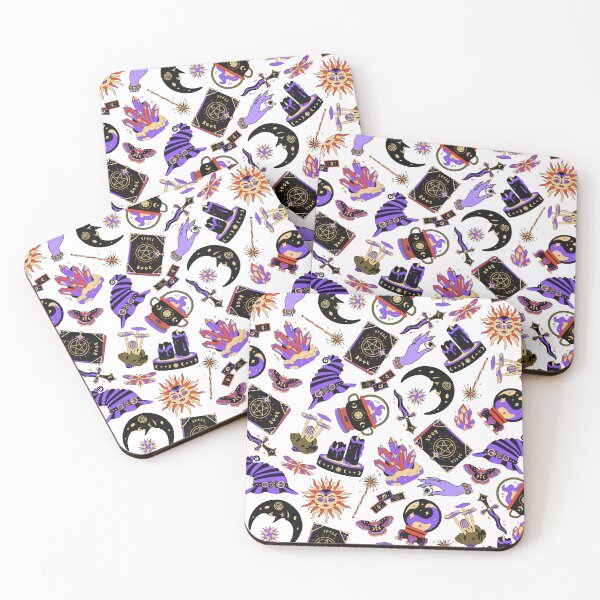 Item preview, Magical spell witch design (purple) designed and sold by Dorina Larsdotter.