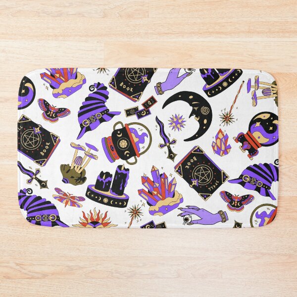 Item preview, Magical spell witch design (purple) designed and sold by Dorina Larsdotter.
