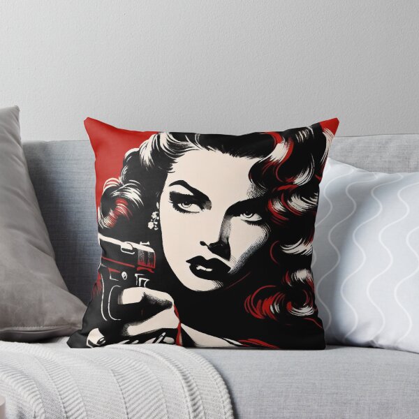 Item preview, Femme Fatale Red and Black [Noir aesthetic] designed and sold by RESToRAPTOR.