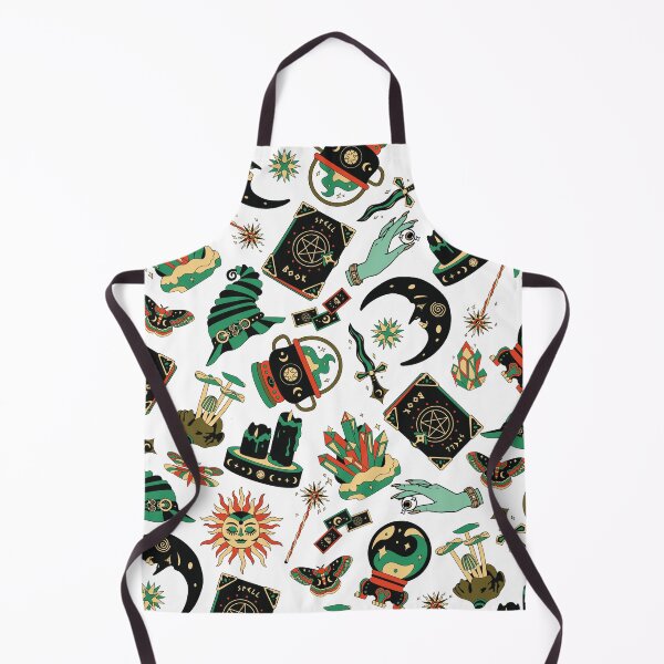 Item preview, Magical spell witch design (green) designed and sold by Dorina Larsdotter.