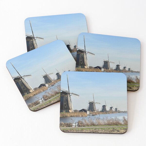 Item preview, 18th Century windmills in the village of Kinderdijk in The Netherlands  designed and sold by Rocklights.