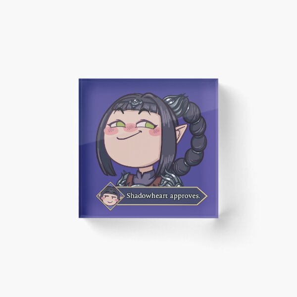 Item preview, Shadowheart Approves designed and sold by Souzou, Inc..