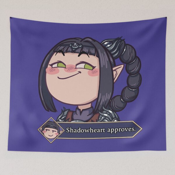 Item preview, Shadowheart Approves designed and sold by Souzou, Inc..