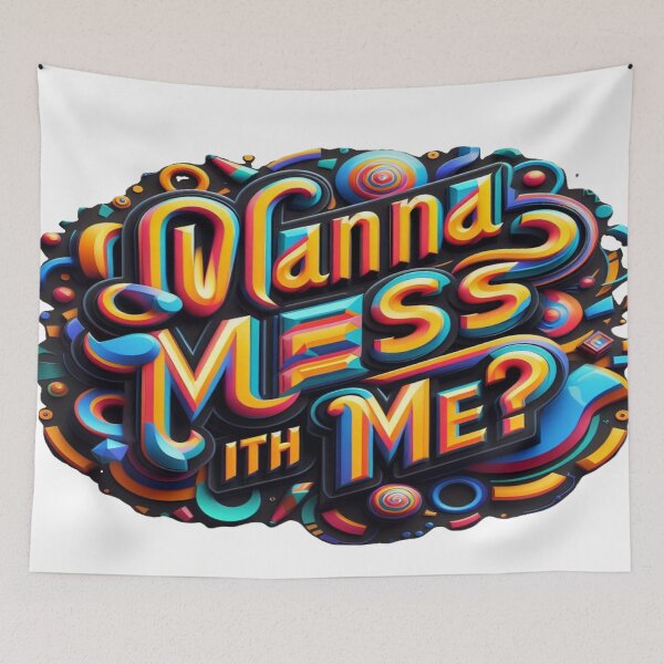 Item preview, Challenge Accepted Ready to Mess with Me designed and sold by 7venty.