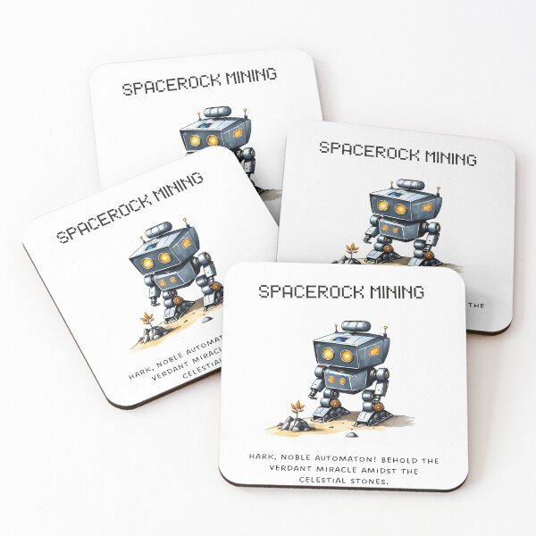 Item preview, Little robot finds a plant designed and sold by SpaceRockMining.