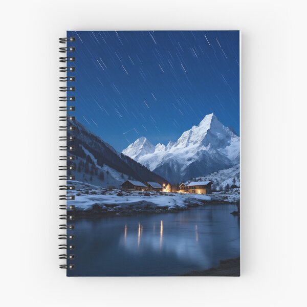 Item preview, Atmospheric Northern Alps at Night, Timelapse, Falling Star, Starry Sky designed and sold by CreatureHouse95.