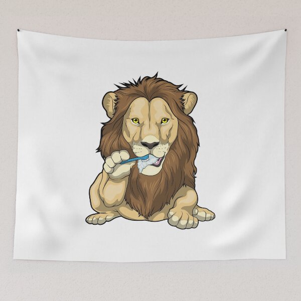 Item preview, Lion Brush teeth Toothbrush designed and sold by Snabdesign84.
