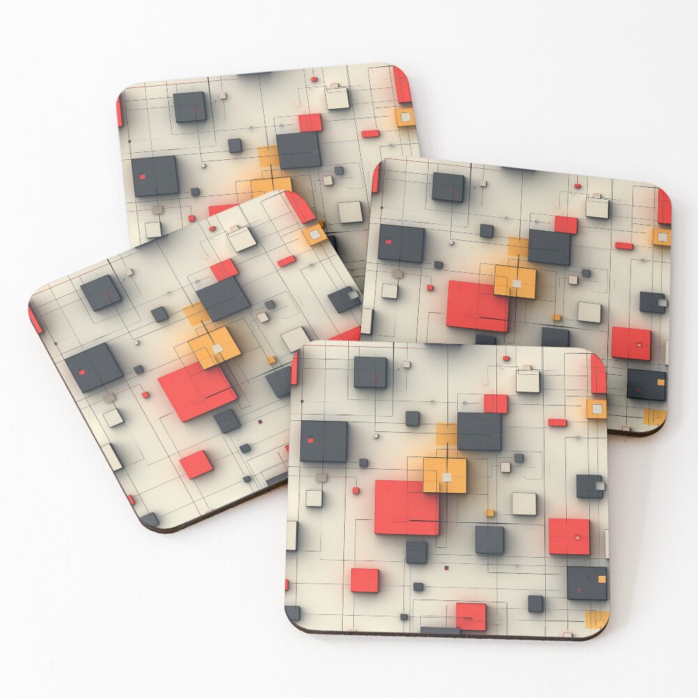 Item preview, Coasters (Set of 4) designed and sold by RiawsShop.