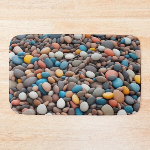 Item preview, Bath mats pebbles design and more designed and sold by nightspeed.