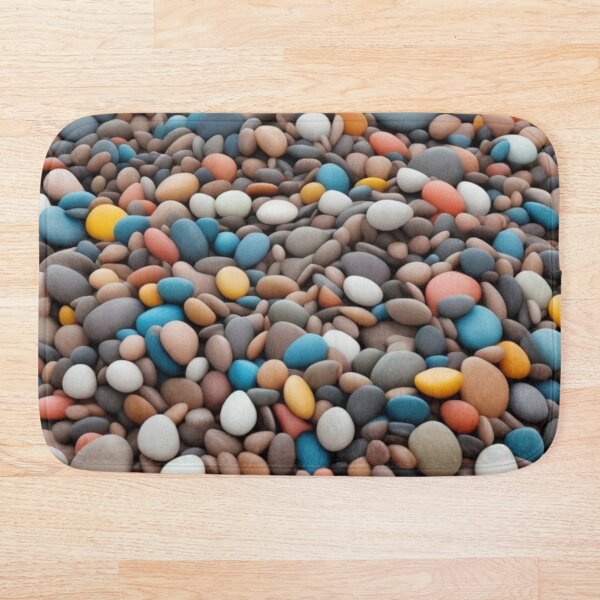 Item preview, Bath mats pebbles design and more designed and sold by nightspeed.