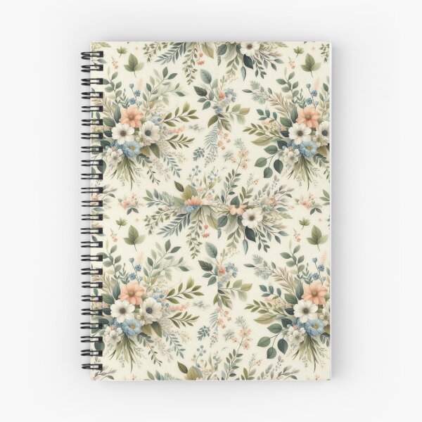 Item preview, Blooms & Greener Pattern designed and sold by Myra365Art.